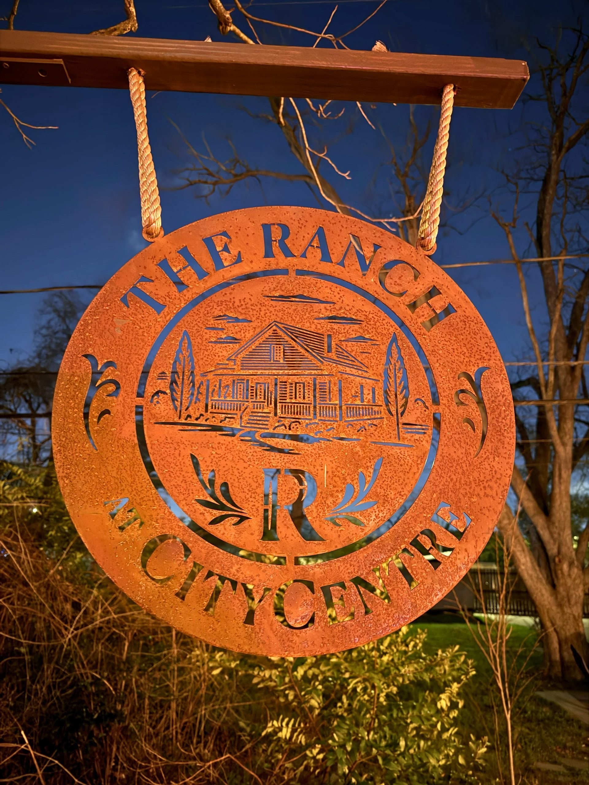 The Ranch at CityCentre sign